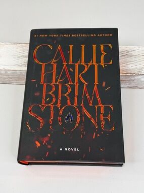 CALLIE HART "BRIMSTONE" Barnes & Noble Deluxe Limited Edition Hardcover Book